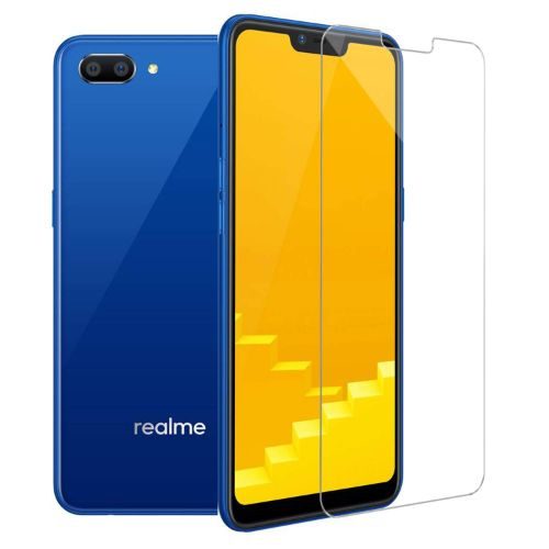 Realme C1 2019 Tempered Glass 0.3mm Plain Transparent 1