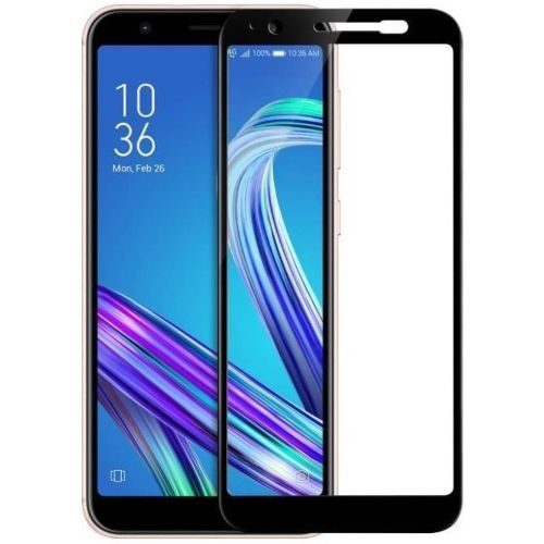 Asus ZenFone Max M1 Tempered Glass Black High Quality 1