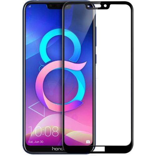 Honor 8c Tempered Glass Black High Quality 6D 1