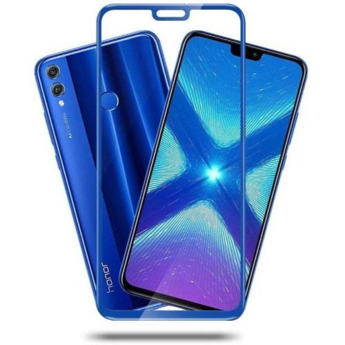 Honor 8C Tempered Glass Blue High Quality 1