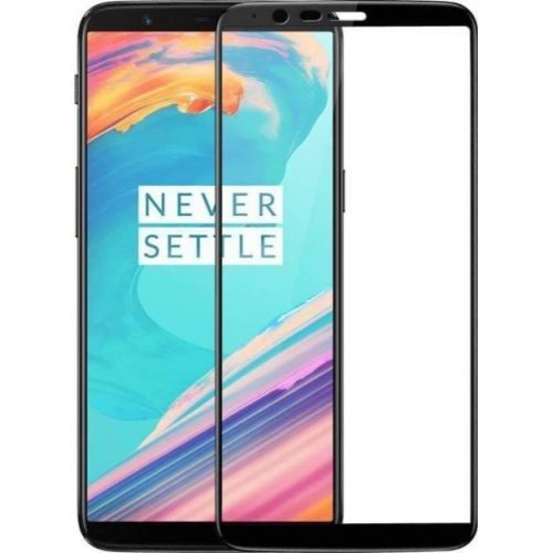 OnePlus 5T Tempered Glass Black High Quality 5D 1