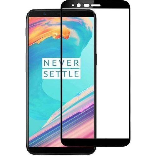 OnePlus 5T Tempered Glass Black High Quality 1