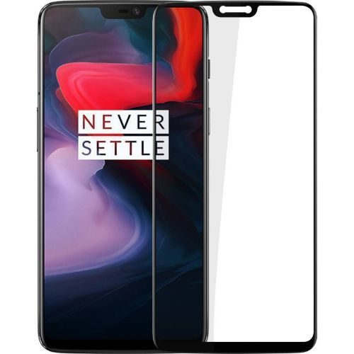 OnePlus 6 Tempered Glass Black High Quality 1