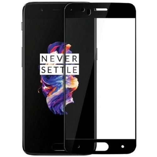 OnePlus 5 Tempered Glass Black High Quality 6D 1
