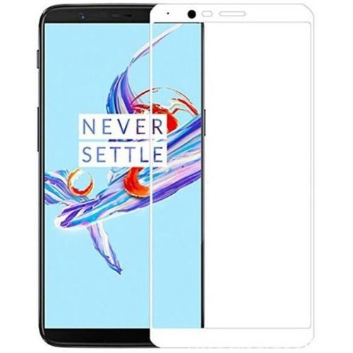 OnePlus 5T Tempered Glass White High Quality 1