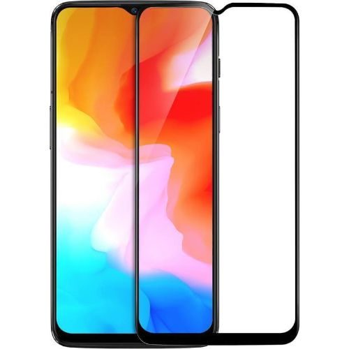 OnePlus 6T Tempered Glass Black High Quality 1