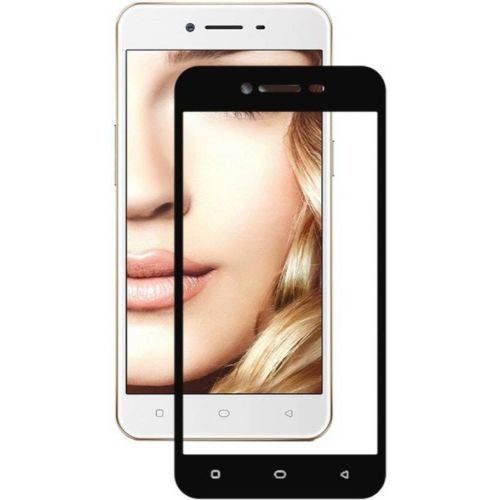 Oppo A37 Tempered Glass Black High Quality 1
