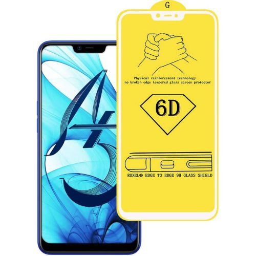 Oppo A5 Tempered Glass White High Quality 1