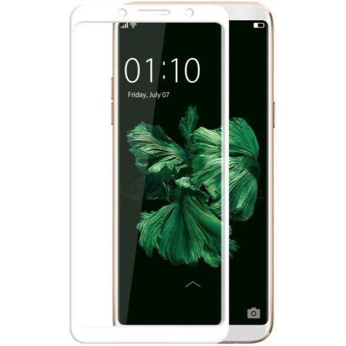 Oppo F5 Tempered Glass White High Quality 6D 1