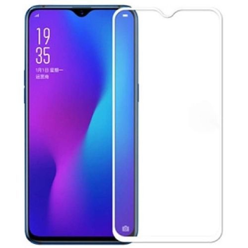 Oppo A7 Tempered Glass White High Quality 1