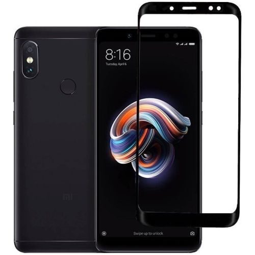 Redmi Note 5 Pro Tempered Glass Black High Quality 1