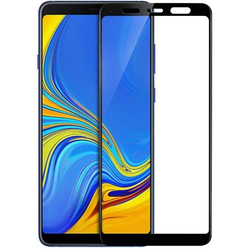 Samsung Galaxy A9 2018 Tempered Glass Black High Quality 5D 1