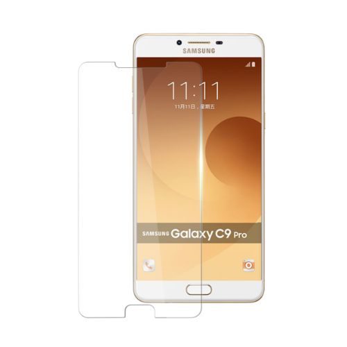 Samsung Galaxy C9 Pro Tempered Glass 0.3mm Plain Transparent 1