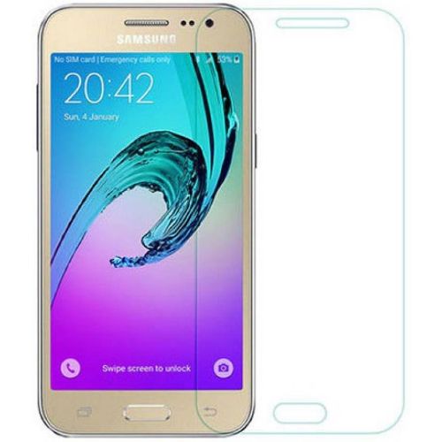 Samsung Galaxy J2 15 Tempered Glass 0 3mm Plain Transparent Tigerify In