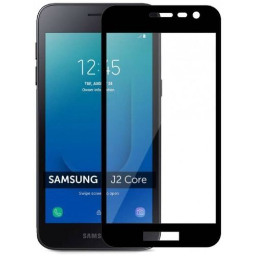 Samsung Galaxy J2 CORE Tempered Glass Black High Quality 1