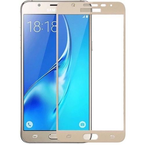 Samsung Galaxy J5 Prime Tempered Glass Gold High Quality 1