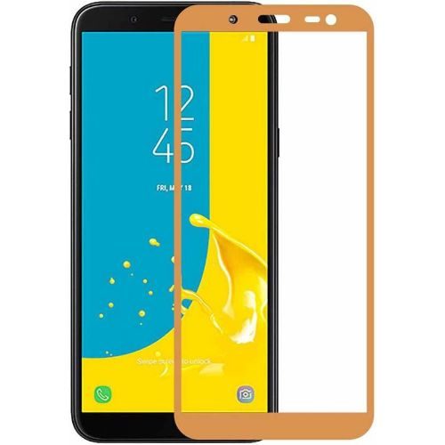 Samsung Galaxy On6 Tempered Glass Gold High Quality 6D 1