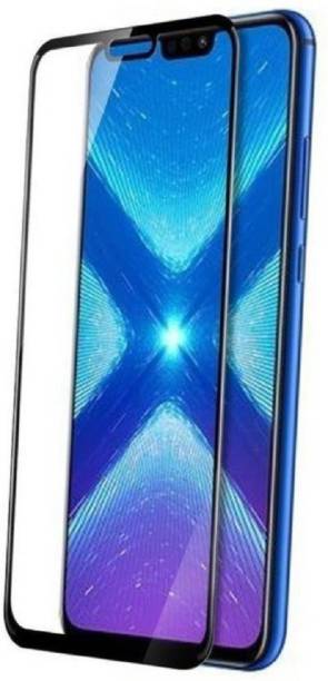 Honor 8X Tempered Glass Black High Quality 6D 3