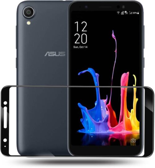 Asus Zenfone Lite L1 Tempered Glass Black High Quality 2