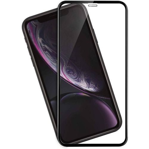Apple iPhone XR Tempered Glass Black High Quality 6D 1
