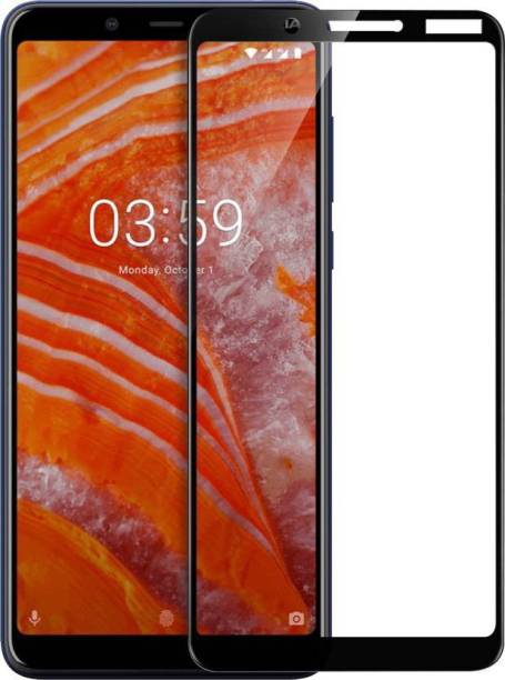 Nokia 3.1 Plus Tempered Glass Black High Quality 5D 2
