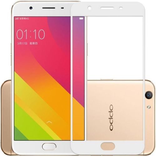 OPPO A57 Tempered Glass White High Quality 1