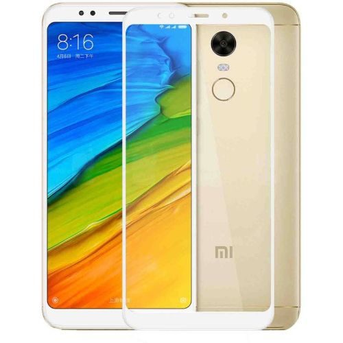 Redmi Note 5 Tempered Glass White High Quality 1
