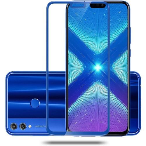 Honor 8X Tempered Glass Full Glue 6D Blue Color 1
