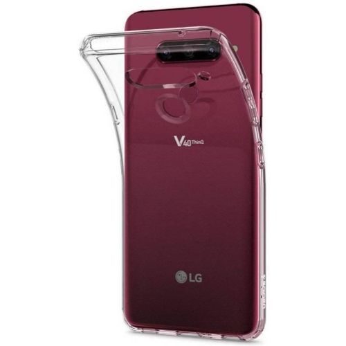 LG V40 ThinQ Transparent Back Cover Case 1
