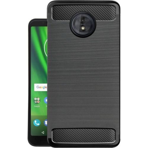 Motorola Moto G6 Play Hybrid Soft Black Cover 1