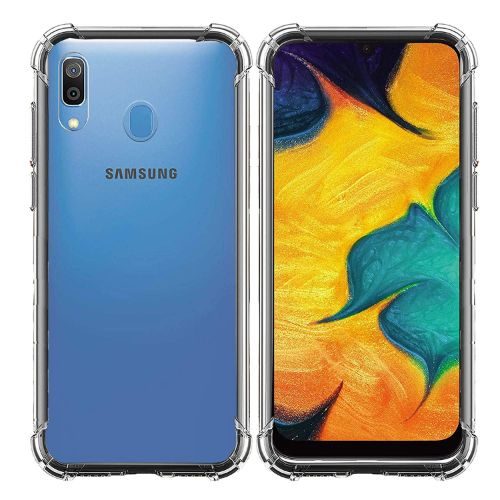 Samsung Galaxy A30 Transparent Soft Back Cover Case 1