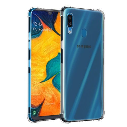 Samsung Galaxy A30 Transparent Soft Back Cover Case Premium 1