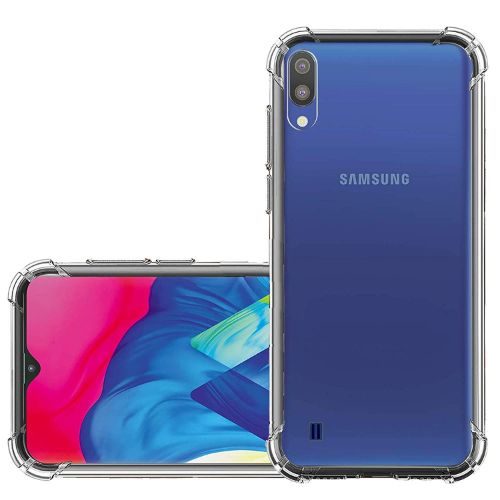 Samsung Galaxy M10 Transparent Soft Back Cover Case 1