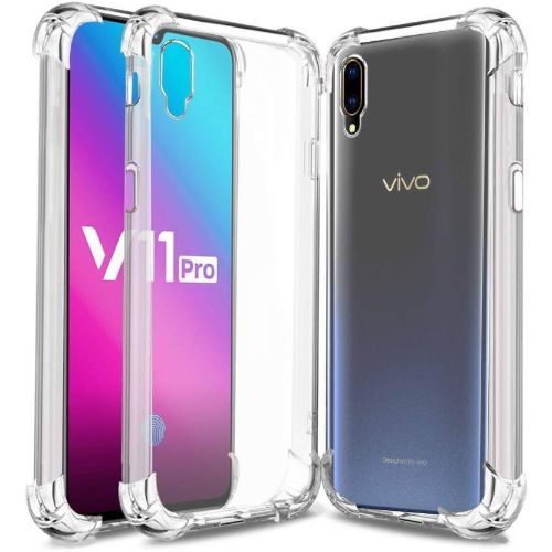Vivo V11 Pro Transparent Soft Back Cover Case Premium 1