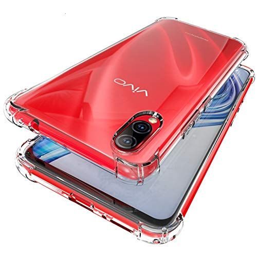 Vivo V11 Transparent Soft Back Cover Case 1