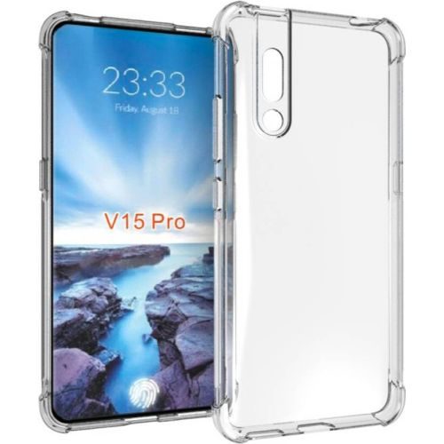 Vivo V15 Pro Transparent Soft Back Cover Case 1