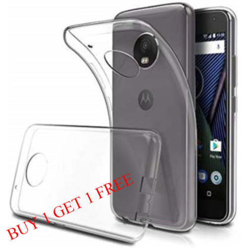 Motorola Moto E4 Back Transparent Soft Case Cover 1