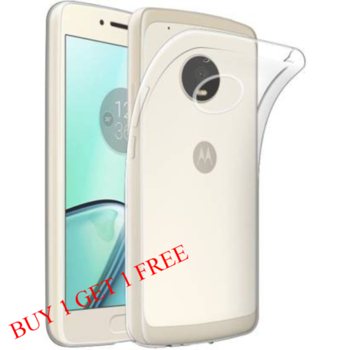 Motorola Moto G5s Plus Back Transparent Soft Case Cover 1