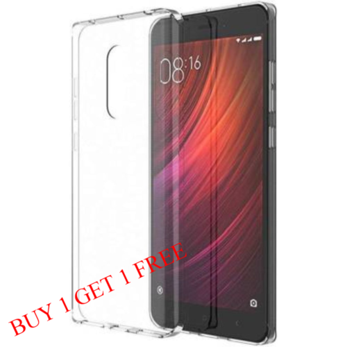 Mi Redmi Note 4 Back Transparent Soft Case Cover 1