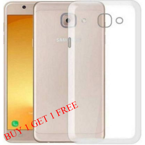 Samsung Galaxy On Max Back Transparent Soft Case Cover 1
