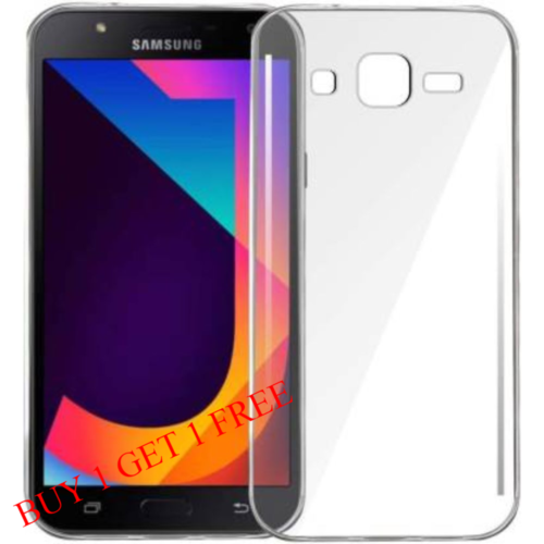 Samsung Galaxy J7 Nxt Back Transparent Soft Case Cover 1