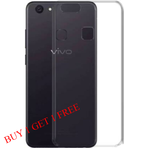 VIVO V7 Plus Back Transparent Soft Case Cover 1