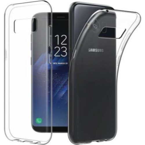 Samsung Galaxy S8 Plus Transparent Soft Back Cover Case 1