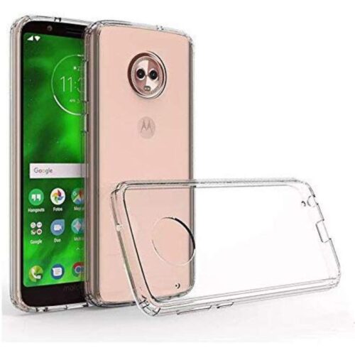 Motorola Moto G6 Plus Transparent Soft Back Cover Case 1