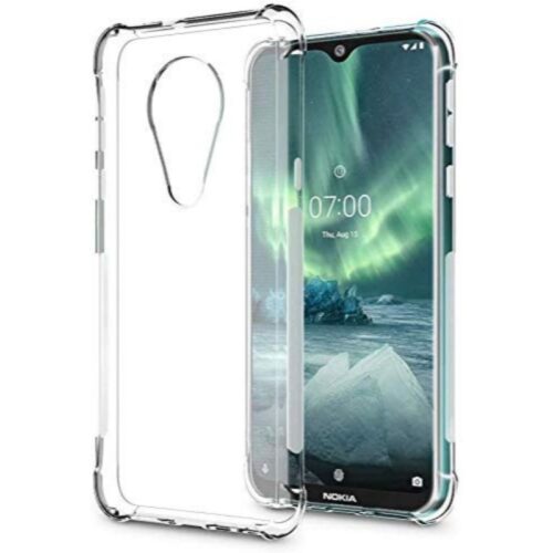 Nokia 7.2 Transparent Soft Back Cover Case 1