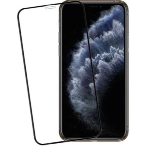 Tigerify Tempered Glass Screen Protector Full Glue 6D/11D Black For iPhone 11 Pro 1