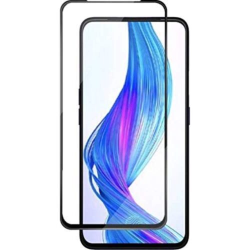 Tigerify Tempered Glass Screen Protector Full Glue 6D/11D Black For Realme X 1