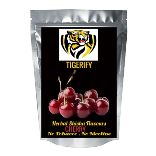 TIGERIFY High Quality Hookah Shisha Herbal CHERRY Flavour 50grams 1
