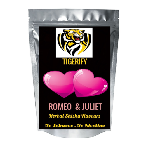 TIGERIFY High Quality Hookah Shisha Herbal ROMEO & JULIET Flavour 50grams 1