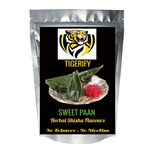 TIGERIFY Shisha Hookah Herbal SWEET PAAN Flavour 50grams 1